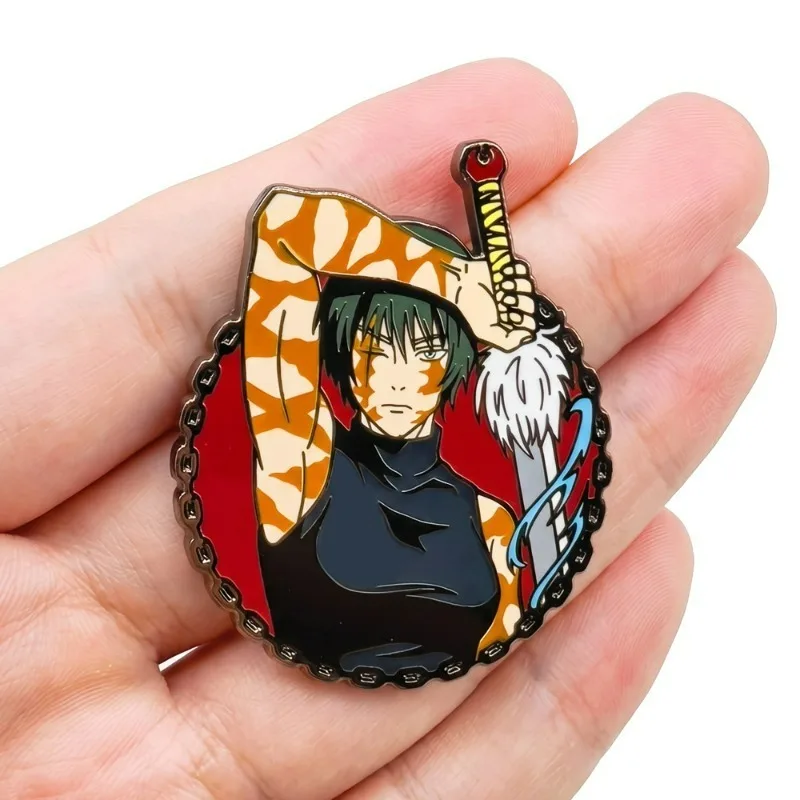 Embroidery Reddit - 呪術廻戦 マキ・ゼンイン JJK アニメ エナメルピン バッジ