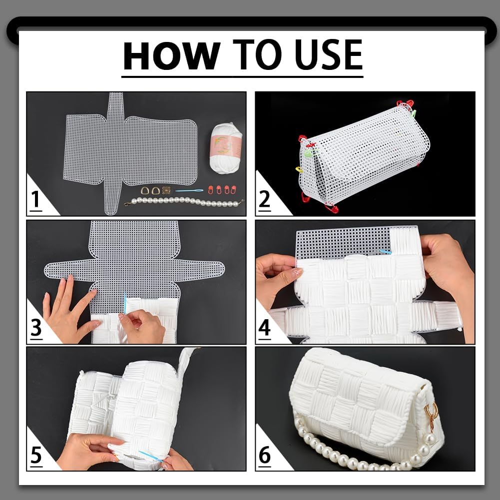 1-4枚のプラスチックメッシュキャンバスシート、刺繍用、透明 - Embroidery Bag のレビューと価格