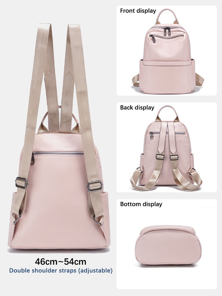Zency 本革バックパック女性のための大容量旅行リュックサ - Embroidery Bag のレビューと価格